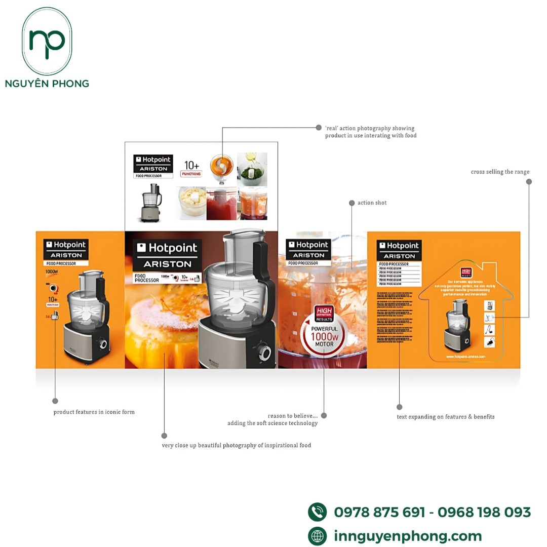 In hộp carton đựng máy xay sinh tố